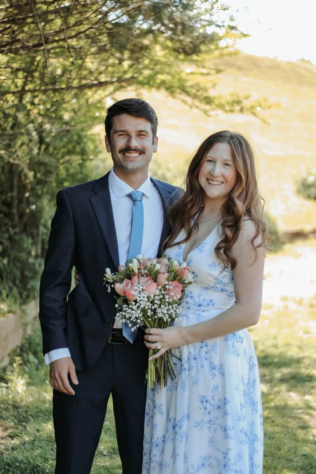 Jacob Duren and his fiancee